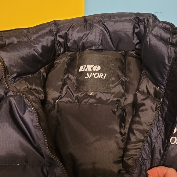 Vintage EXO Sport 80% down winter jacket black - Picture 3 of 6